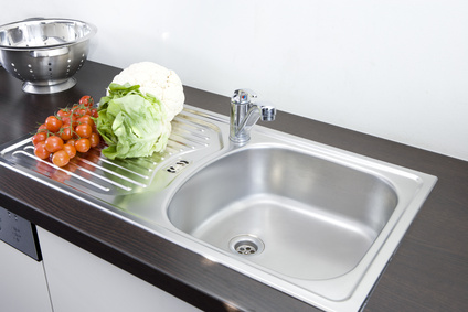 Evier cuisine raccordement installation gaz plombier Lentilly